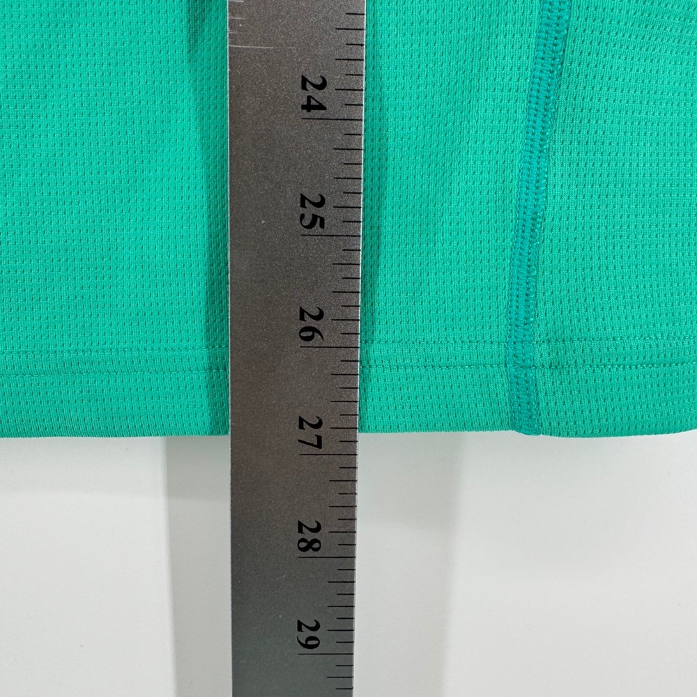 Nike Tennis Dri-FIT Shirt Mens Small Green Neon Yellow Athletic Short Sleeve - Picture 6 of 11